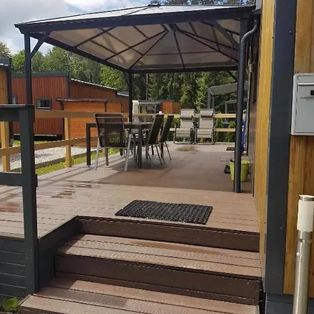 Moderne Mobilheime im Oberpfälzer Seenland Wackersdorf Exterior foto